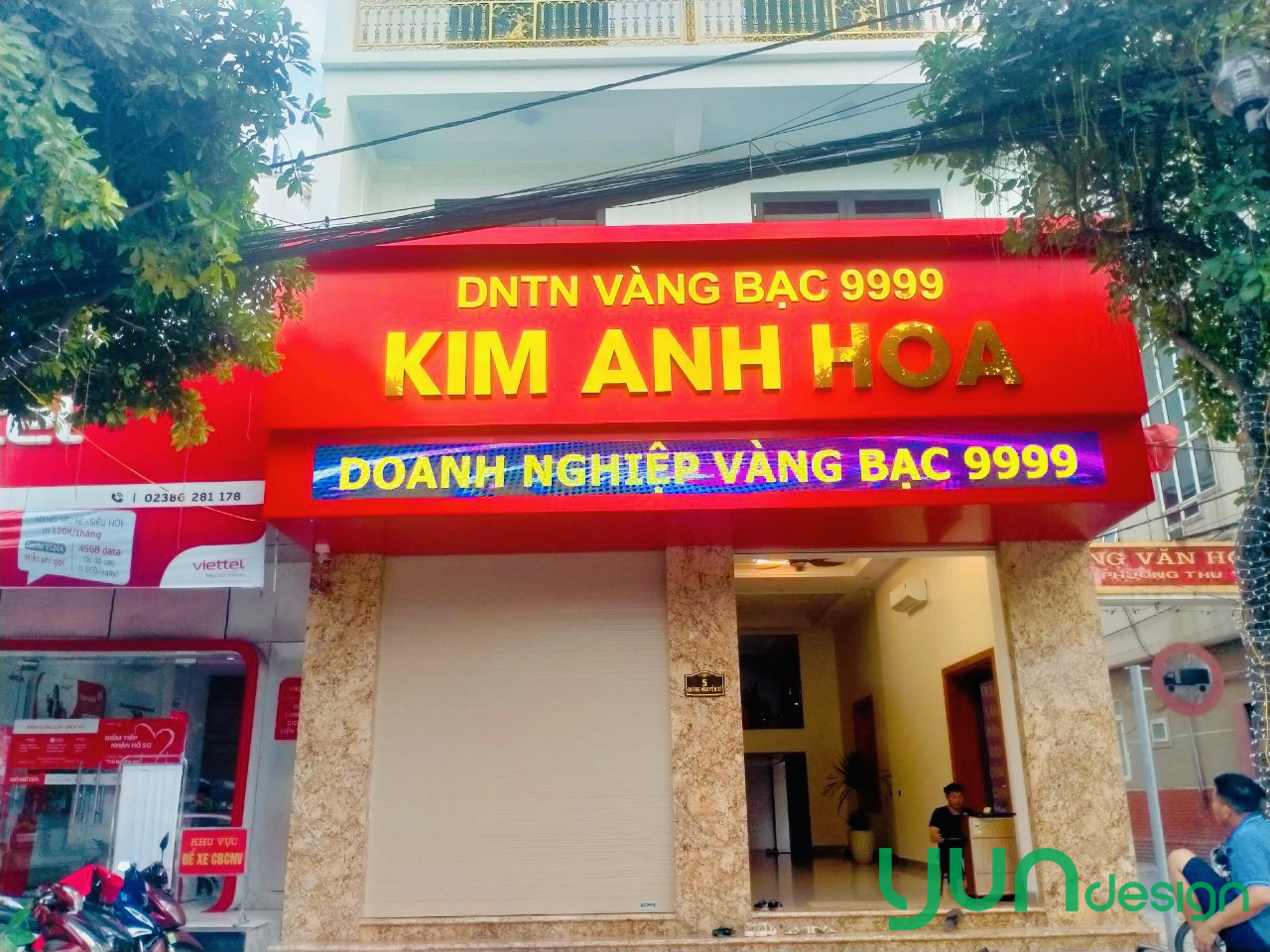 Làm bảng hiệu LED tại Vinh